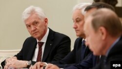Геннадий Тимченко на встрече президента Путина с французскими предпринимателями в Кремле (архивное фото)