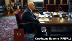 Иван Гешев по време на изслушването му в парламента през октомври 2020 г.
