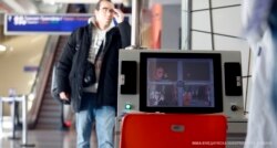 Kamerat termale në Aeroportin Ndërkombëtar të Shkupit.