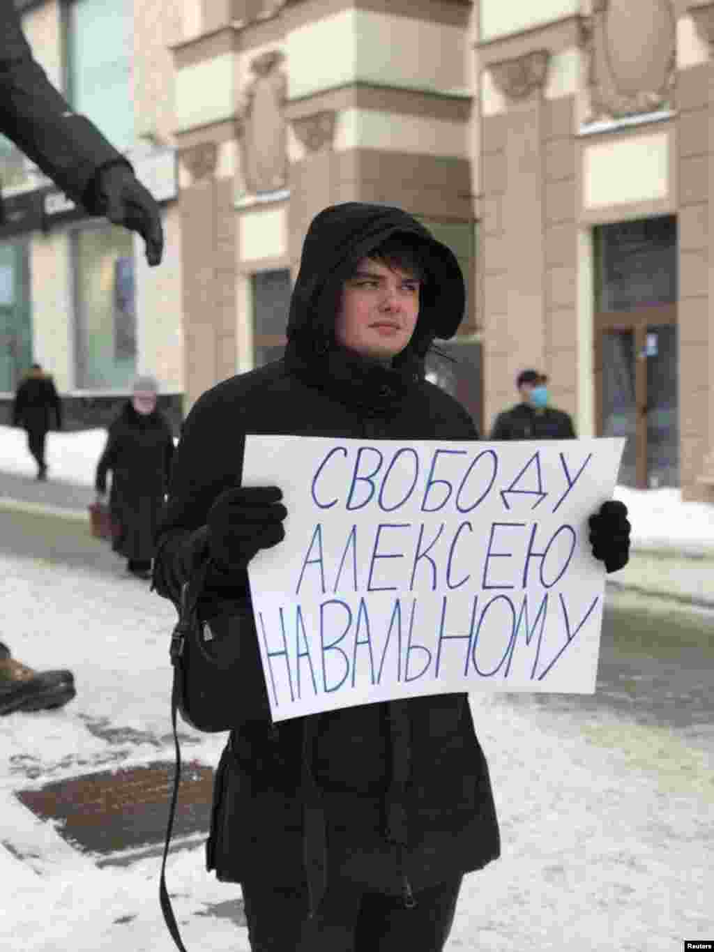 Moskva: &quot;Sloboda za Alekseja Navaljnog&quot;