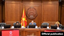 Архивска фотографија- седница на Владата на Република Северна Македонија