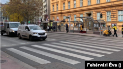 Bécsi utcakép a lezárások idején, 2020. november 17.