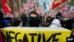 Акции протеста в Лондоне переросли в стихийные погромы