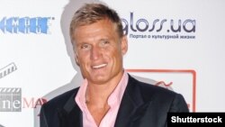 Ukraine -- Sylvester Stallone, Jason Statham and Dolph Lundgren at the "The Expendables" Film premiere in Kiev, 07Aug2010