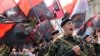 УНА-УНСО марширует в День Героев, Львов, 24 мая 2009 года