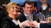 Slavlje u izbornom štabu nakon pobjede Kolinde Grabar Kitarović