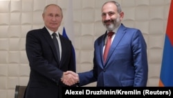 Հայաստանի վարչապետ Նիկոլ Փաշինյան և Ռուսաստանի նախագահ Վլադիմիր Պուտին, արխիվ