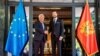Presidenti i Këshillit Evropian, Antonio Costa, takohet me presidentin e Malit të Zi, Jakov Millatoviq, në Podgoricë, 14 maj.