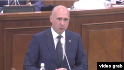 Pavel Filip în Parlament