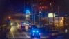 Poliția patrulează pe străzile din Lewiston, Maine, 25 octombrie 2023.