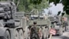 Российская военная техника в Цхинвали. 25 августа 2008 г