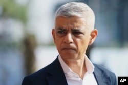 Sadiq Khan, primarul Londrei.