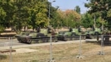 BELGRADE SERBIA Preparations for the military parade "The power of unity"