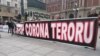 Sa antikorona protesta u Beogradu (20. mart)