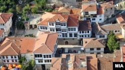 Охрид од птичја перспектива.