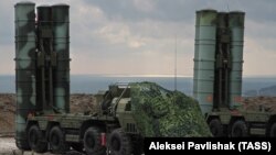 Руски противвоздушен ракетен систем С-400 Триумф распореден во ексклавата Калининград. (слика од датотека)