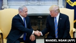 Биньямин Нетаньяху и Дональд Трамп в Вашингтоне 5 марта 2018