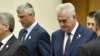 Presidenti i Kosovës Hashim Thaçi dhe ai i Serbisë, Tomisllav Nikoliq, në Samitin Bërdo - Brioni në Bosnjë dhe Hercegovinë