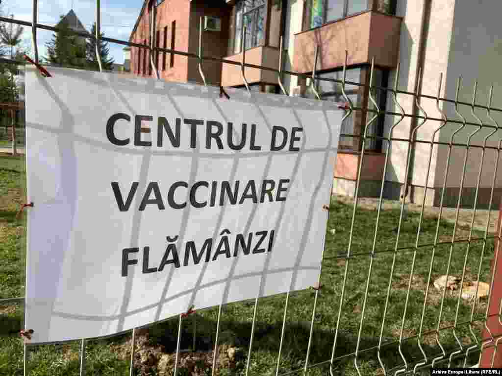 Centrul de vaccinare Flamanzi