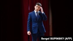 Presidenti në ardhje i Ukrainës, Volodymyr Zelenskiy.