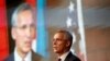 Secretarul general al NATO, Jens Stoltenberg, vorbește în timpul celei de-a 68-a sesiuni anuale a Adunării Parlamentare a NATO la Madrid, Spania, 21 noiembrie 2022