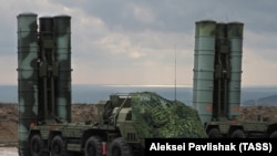 Комплексы С-400 в районе Феодосии
