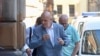 Bosna i Hercegovina, Sarajevo, Amir Zukić, bivši sekretar Stranke demokratske akcije (SDA), ulazi u sarajevski sud na izricanja presude, 29. juli 2022.