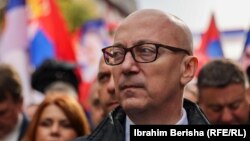 Kryetari i Listës Serbe, Goran Rakiq.