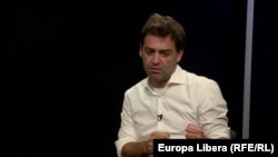 Nicu Popescu, în studioul Europei Libere