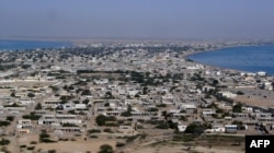 Residential areas of Gwadar town.