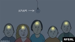 Карикатура Євгенії Олійник