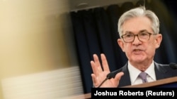  Jerome Powell, președintele Rezervelor Federale americane (Banca Centrală).