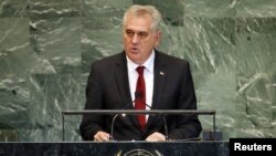 Tomisllav Nikolliq në Asamblenë e Përgjithshme në OKB