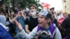 Грузија, Протест за Закон за странски агенти, илустрација