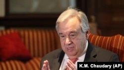 Sekretari i përgjithshëm i Kombeve të Bashkuara, Antonio Guterres. 