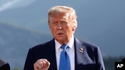 Presidenti amerikan, Donald Trump, gjatë samitit të G7-ës në Kanada. 