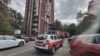Пожар во зграда во Аеродром, експлодирале две плински боци 