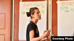 Илустрација - Бленди Ходаи, претседател на Сојуз на средношколци