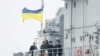 Переговоры российских и украинских моряков на корабле "Славутич". Севастополь, 20 марта