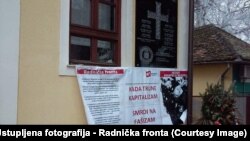 Plakat Radničke fronte
