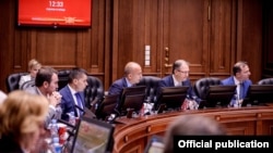 Архивска фотографија - Седница на Владата на Република Македонија. 