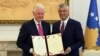 Kosovo: Former president of US, Bill Clinton receives "Order of Freedom" by president of Kosovo, Hashim Thaci