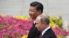 Кинескиот претседател Си Џинпинг и рускиот претседател Владимир Путин 