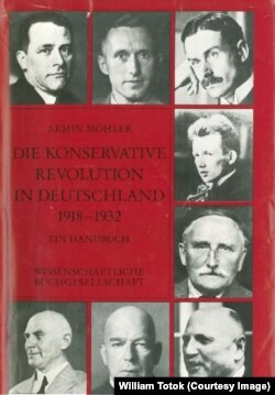 Armin Mohler: Revoluţia conservatoare (coperta)