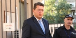 Пламен Узунов на излизане от спецпрокуратурата в петък
