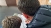 Afrim Gashi dhe vajza e tij 11-vjeçare, Blinera. 