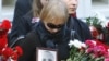 На похоронах Олега Бебенина в Минске, 6 сентября 2010