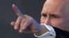 Владимир Путин во время традиционной ежегодной пресс-конференции. Москва, 18.12.2014