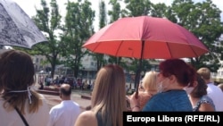 Tiraspol, regiunea transnistreană. La Tiraspol a avut loc ceremonia de premiere a celor mai buni absolvenți din acest an. Purtarea măștilor nu a fost obligatorie 18 iunie 2020