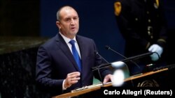 Președintele bulgar Rumen Radev
